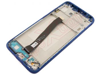 Pantalla completa IPS LCD negra con marco azul "Comet blue" para Xiaomi Redmi 7, M1810F6LG, M1810F6LH, M1810F6LI